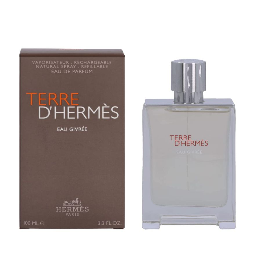 Terre D'Hermes Eau Givree by Hermes men’s 3.4 oz EDP frosted bottle