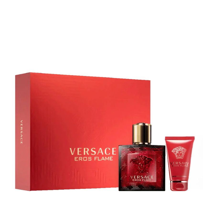 Versace Eros Flame 2-pc gift set, 1.7 oz EDP with shower gel