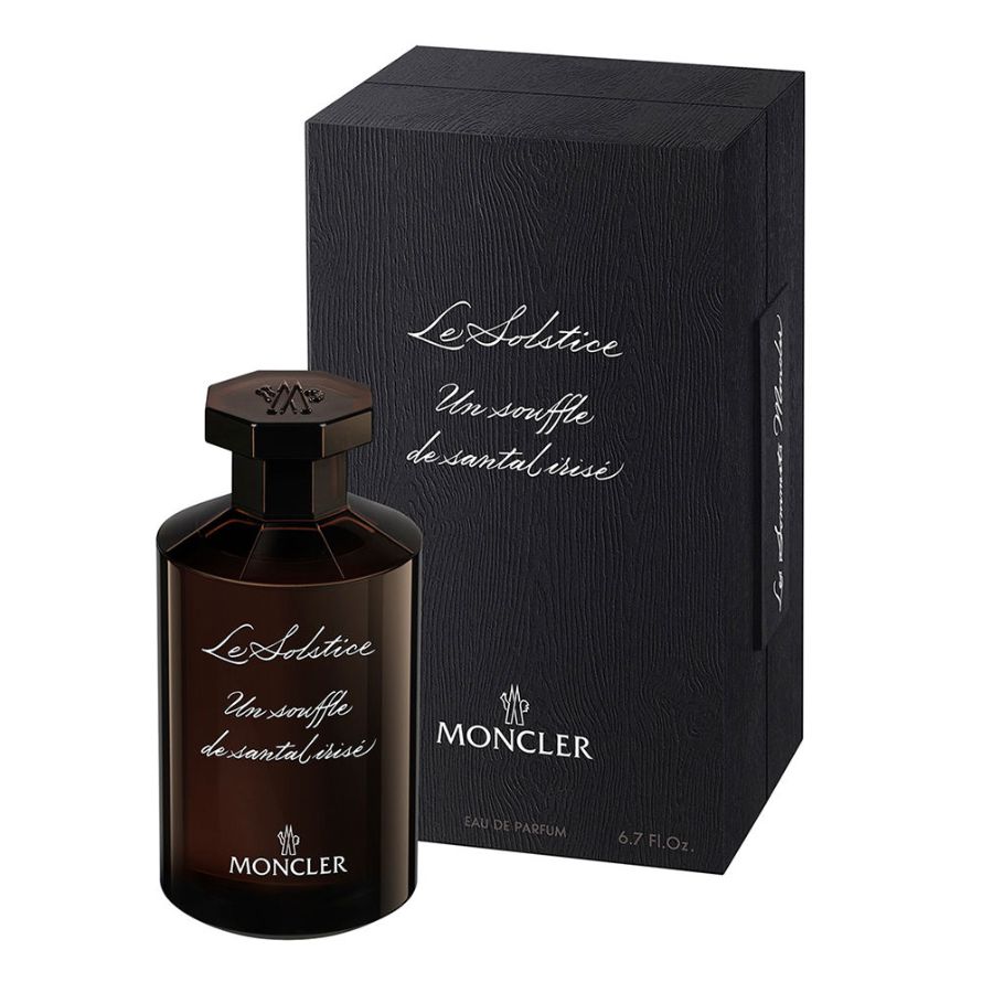 Moncler Le Solstice unisex EDP 6.7 oz, botella de boticario ámbar