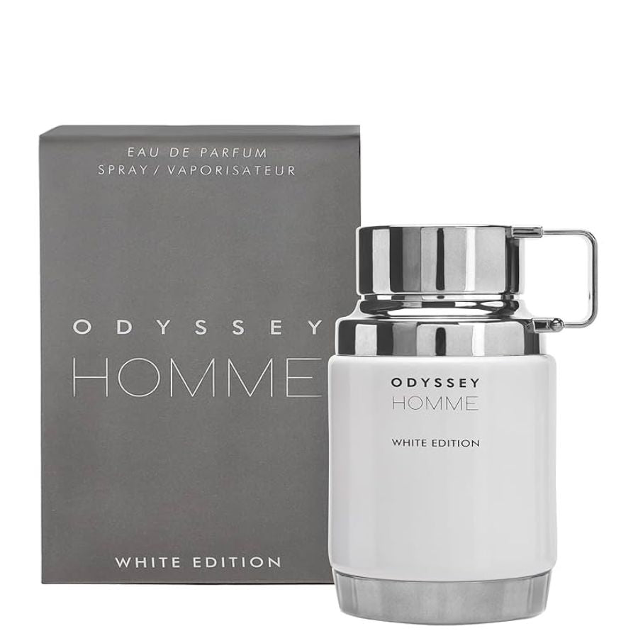 Armaf Odyssey Homme White Edition EDP para hombre, botella de 3,4 oz