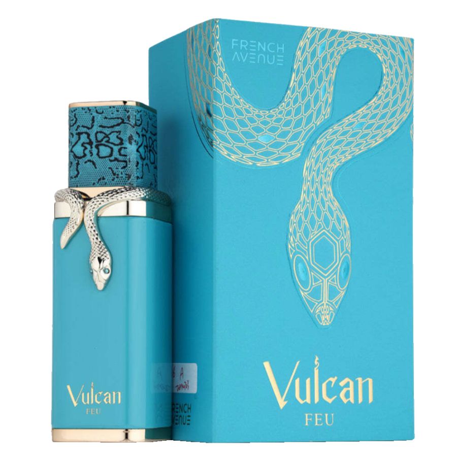 Vulcan Feu by French Avenue Unisex 3.4 oz EDP perfume bottle