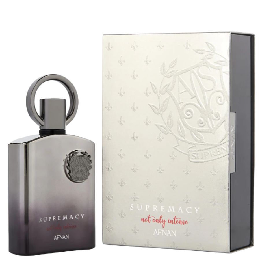 Afnan Supremacy Not Only Intense Parfum 3.4 oz men’s cologne, black bottle
