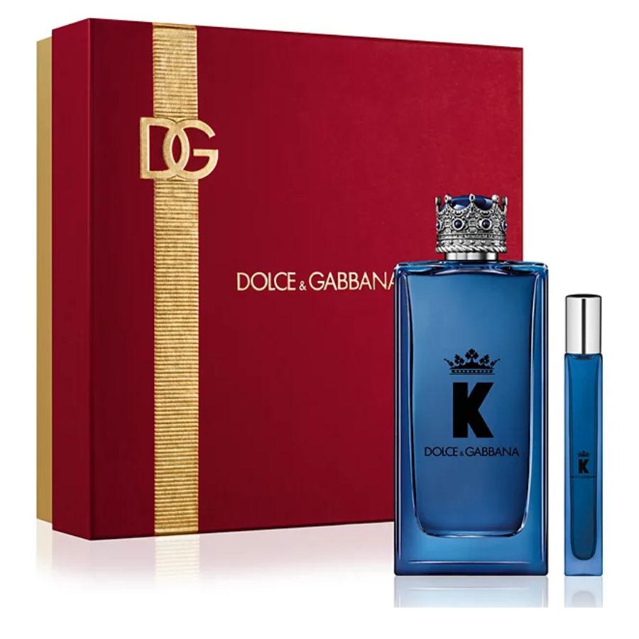 Dolce & Gabbana K men’s EDP 2-pc gift set, 3.4 oz, crown-cap bottle