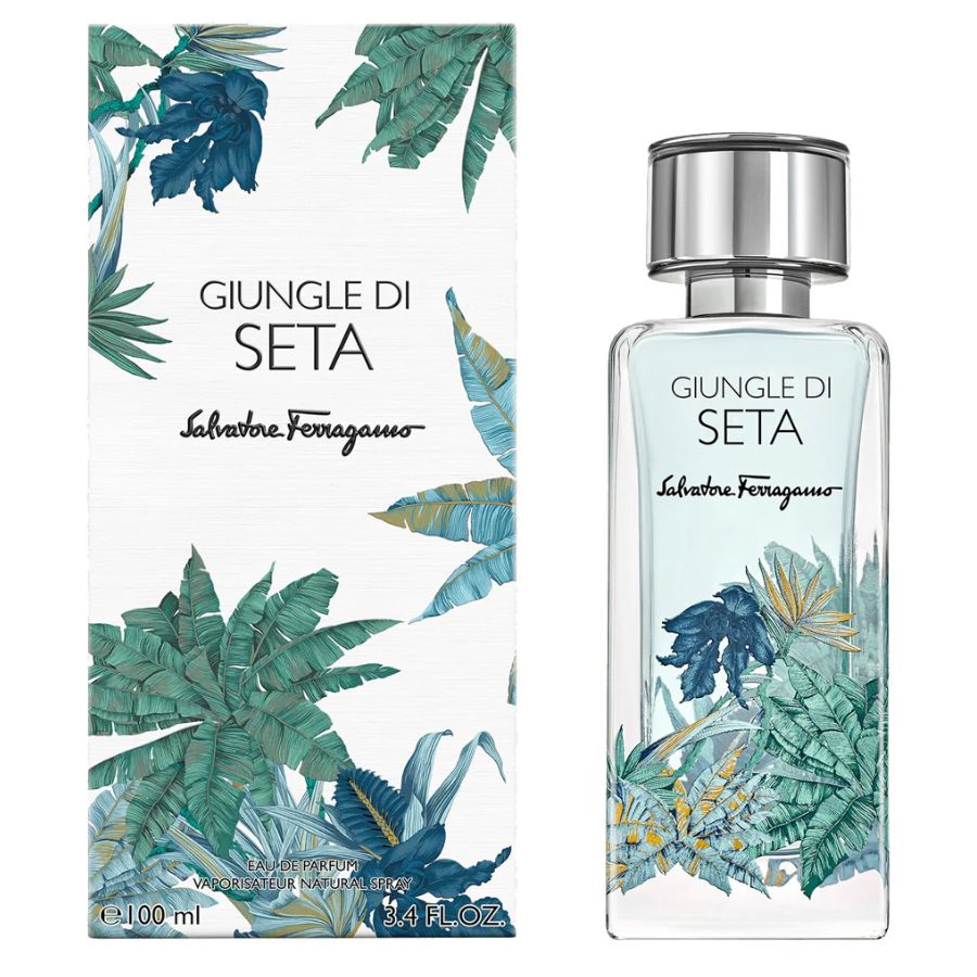 Giungle di Seta EDP perfume, 3.4 oz botanical bottle