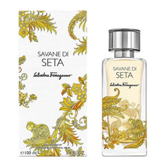 Savane Di Seta de Salvatore Ferragamo para unisex en spray EDP de 3,4 oz