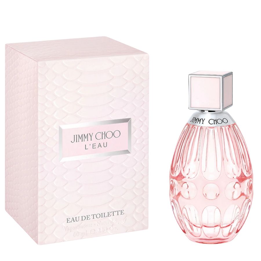 Jimmy Choo L'eau women’s EDT spray 1.3 oz soft pink bottle.