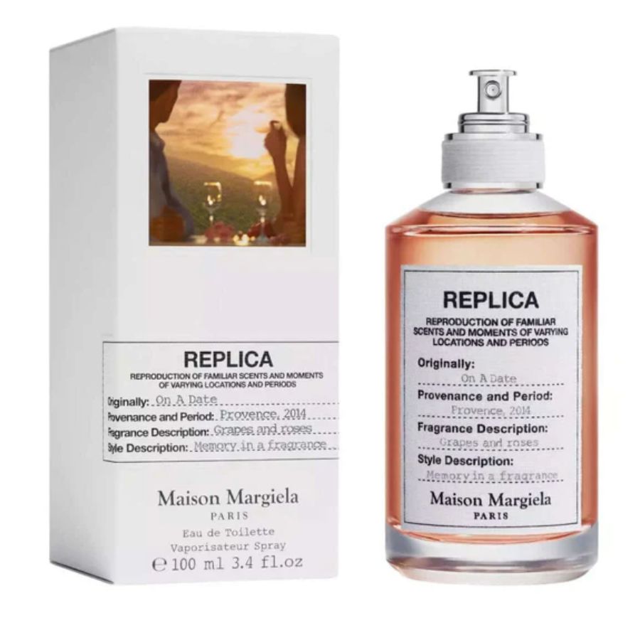 On A Date by Maison Margiela unisex EDT 3.4 oz, rosy juice