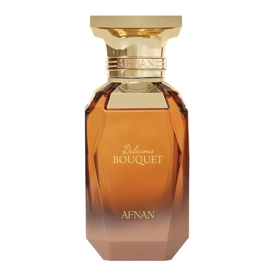 Afnan Delicious Bouquet women’s EDP 2.7 oz tester, cream label bottle