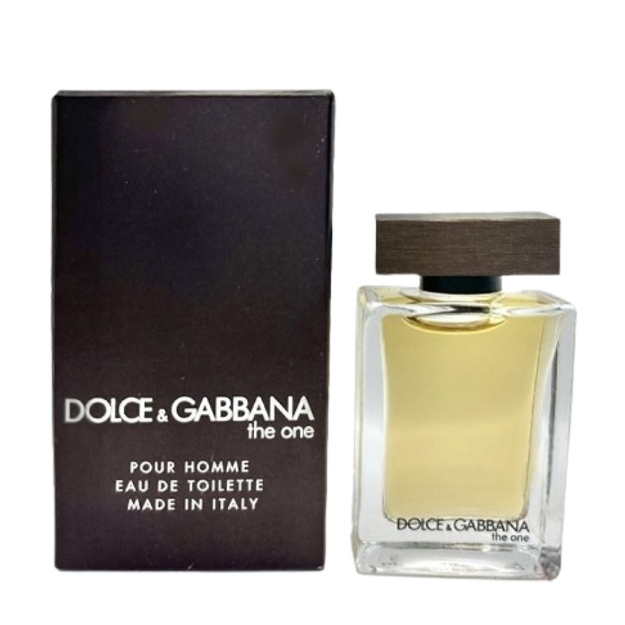 The One by Dolce & Gabbana men’s EDT mini 5ml, amber juice