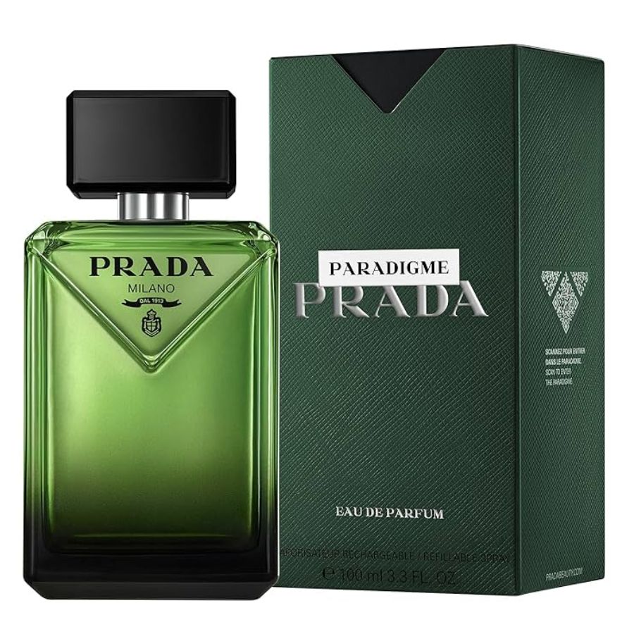 Prada Paradigme men’s EDP spray 3.4 oz angular triangle bottle