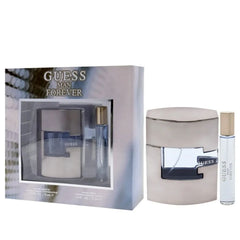 Guess Forever de Guess para hombres, 2,5 oz EDT, juego de regalo de 2 piezas