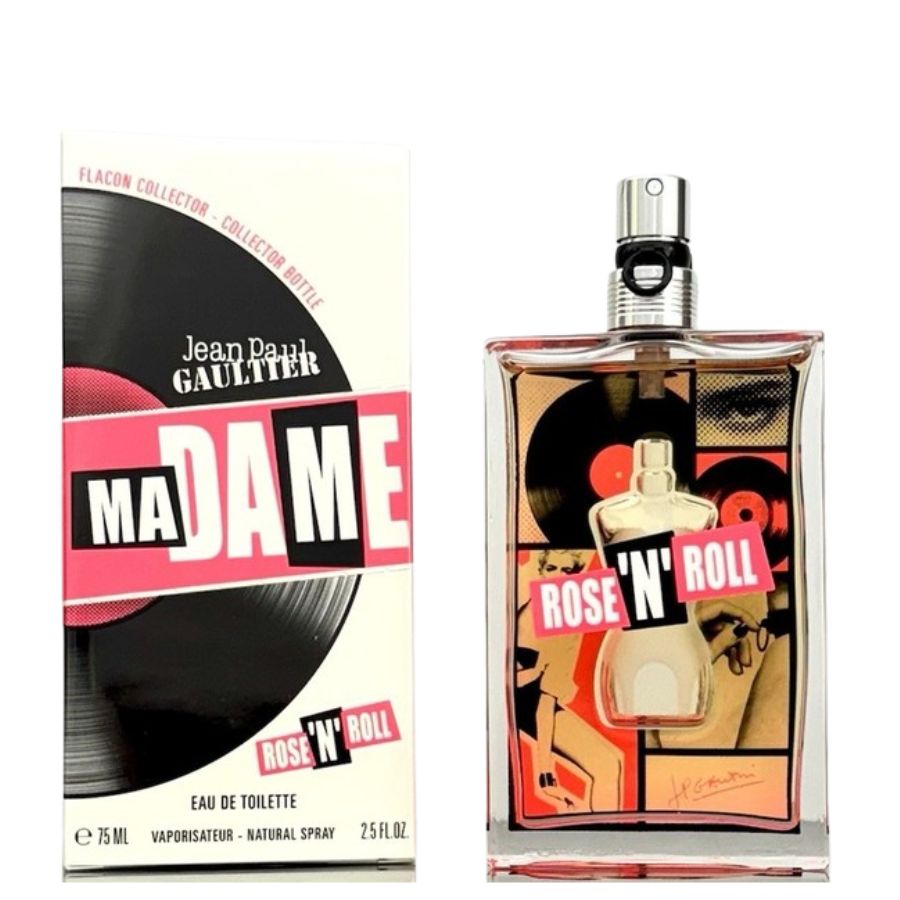Ma Dame Rose N Roll EDT 2.5 oz perfume, collector bottle
