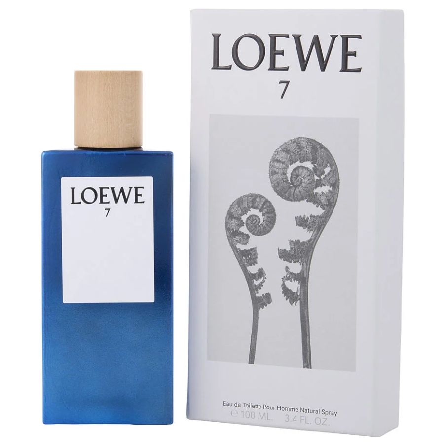 Loewe 7 Pour Homme by Loewe EDT 3.4 oz blue bottle