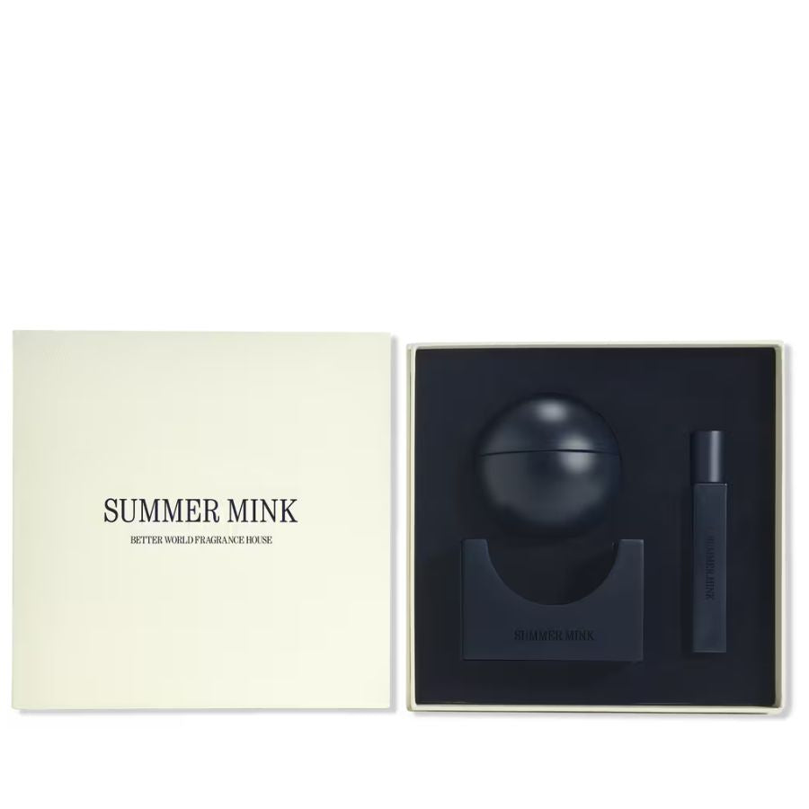 Summer Mink by BWFH unisex perfume 2-piece gift set, 3.4 oz
