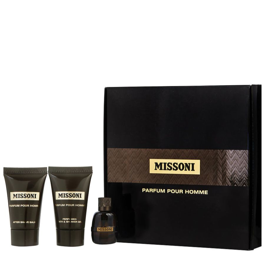 Missoni Parfum Pour Homme 3pc mini gift set men’s EDP 5 ml