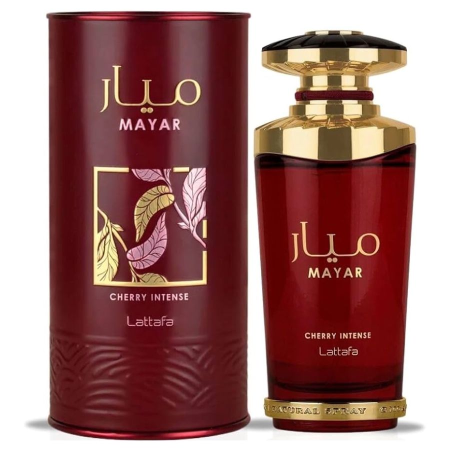 Lattafa Mayar Cherry Intense women’s EDP 3.4 oz, red bottle