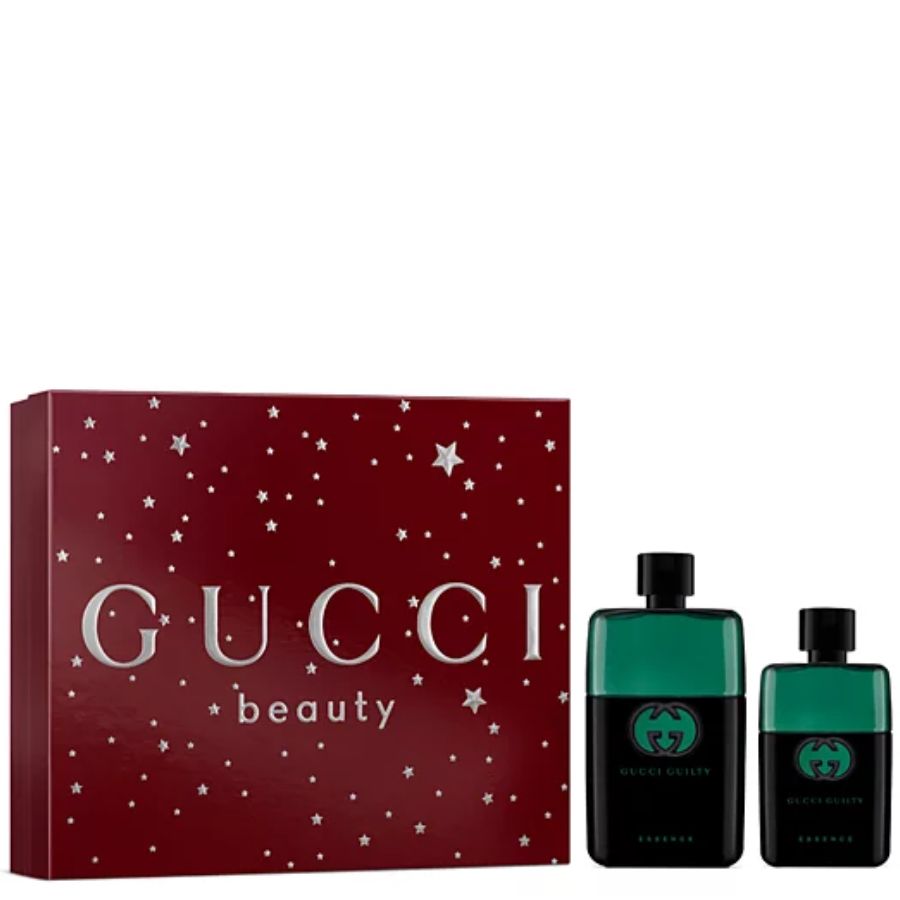 Gucci Guilty Essence men’s EDT gift set, 3.0 oz and 1.7 oz