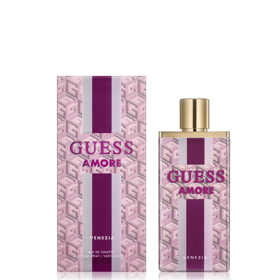 Amore Venezia de Guess unisex EDT mini spray, 7,5 ml rosa