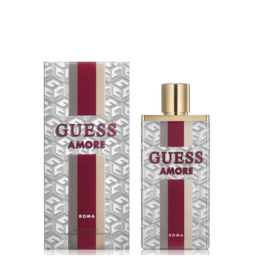 Amore Roma by Guess unisex EDT mini spray, 7.5 ml grey
