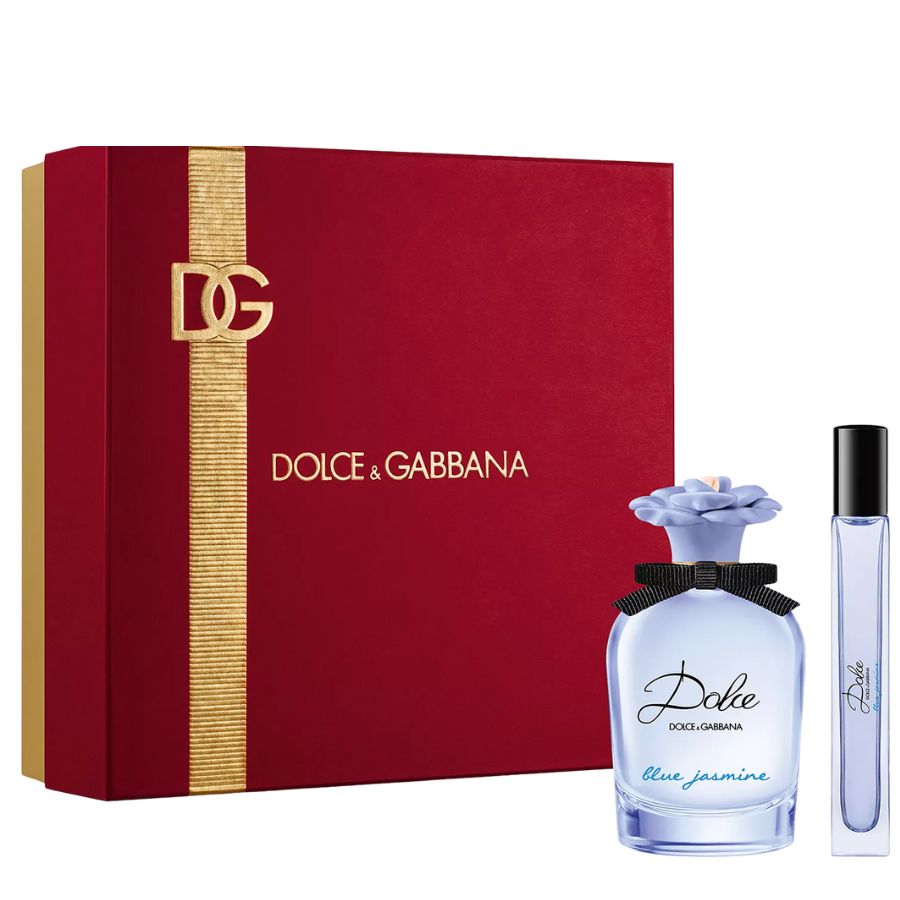 Dolce Blue Jasmine EDP gift set 2.5 oz with travel spray