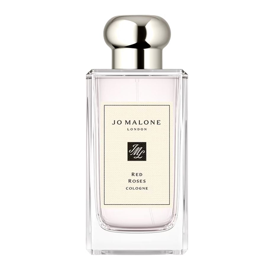 Jo Malone Red Roses cologne 3.4 oz tester, silver cap
