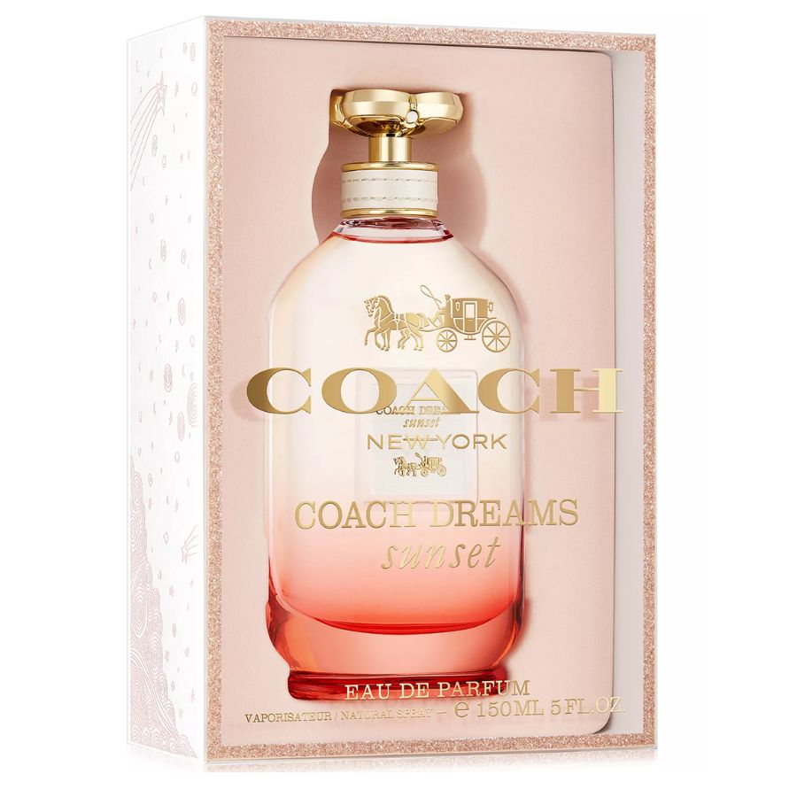Coach Dreams Sunset women’s EDP 5.0 oz bottle with flower cap