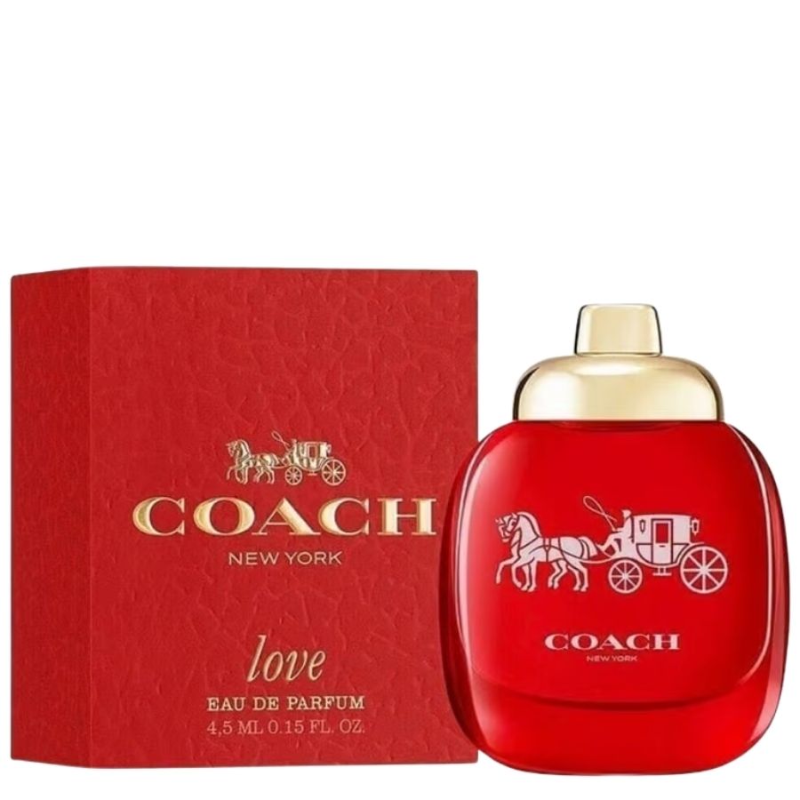 Coach Love by Coach EDP mini spray 4,5 ml, botella roja