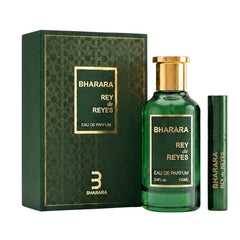 Bharara Rey de Reyes de Bharara para hombre, Eau de Parfum en spray de 3.4 oz