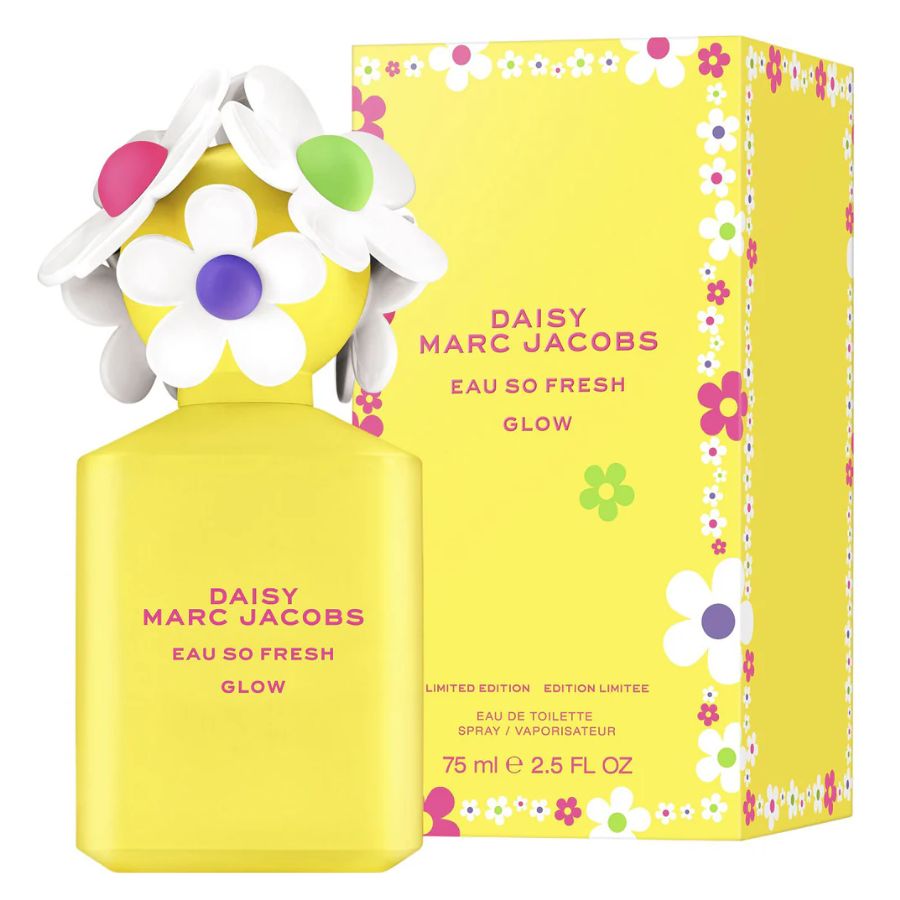 Marc Jacobs Daisy Eau So Fresh Glow EDT 2.5 oz, daisy-cap bottle