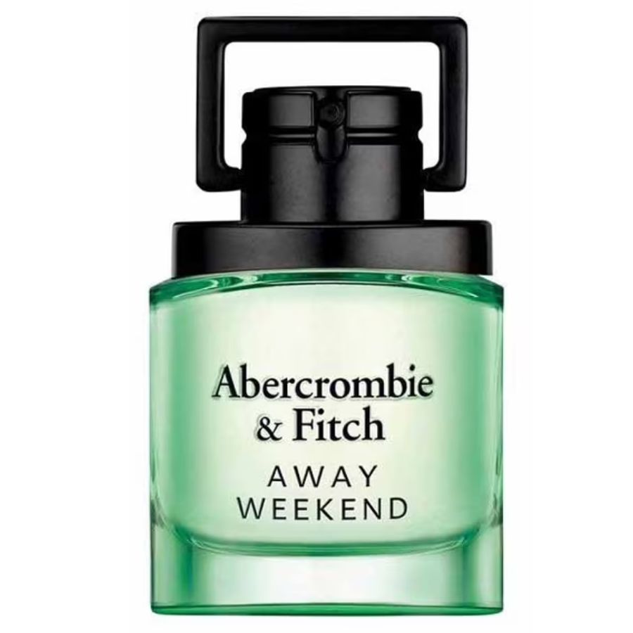 Away Weekend by Abercrombie & Fitch men’s EDT tester, mint-green bottle, 3.4 oz
