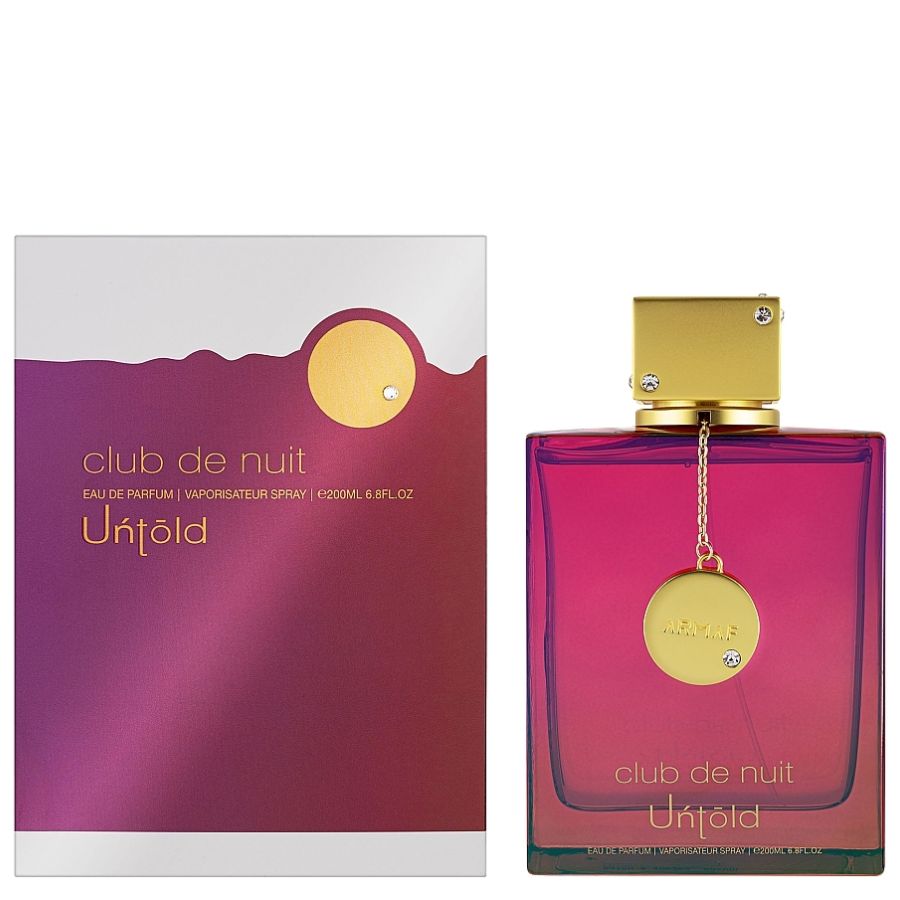 Armaf Club De Nuit Untold unisex EDP 6.8 oz botella negra