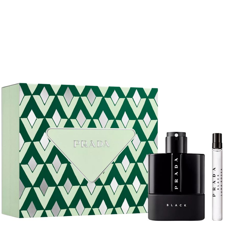 Prada Luna Rossa Black men’s EDP 3.4 oz 2-piece gift set