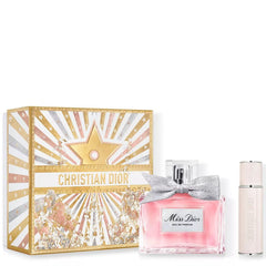 Miss Dior de Christian Dior para mujer, 3,4 oz EDP, juego de regalo de 2 piezas