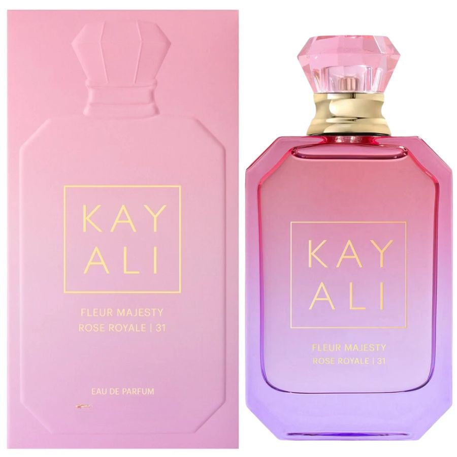 KAYALI Fleur Majesty Rose Royale 31 1.7 oz EDP pink-to-purple bottle