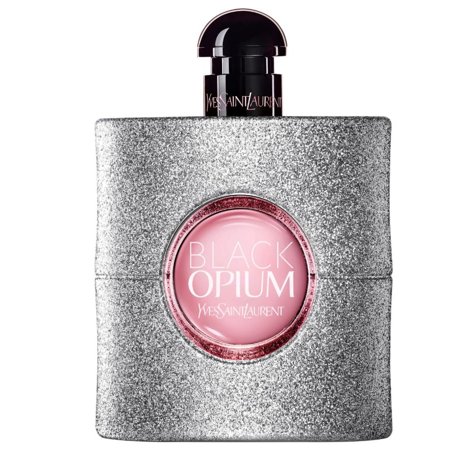 Probador de EDP para mujer Black Opium Glitter de Yves Saint Laurent, 3,0 oz