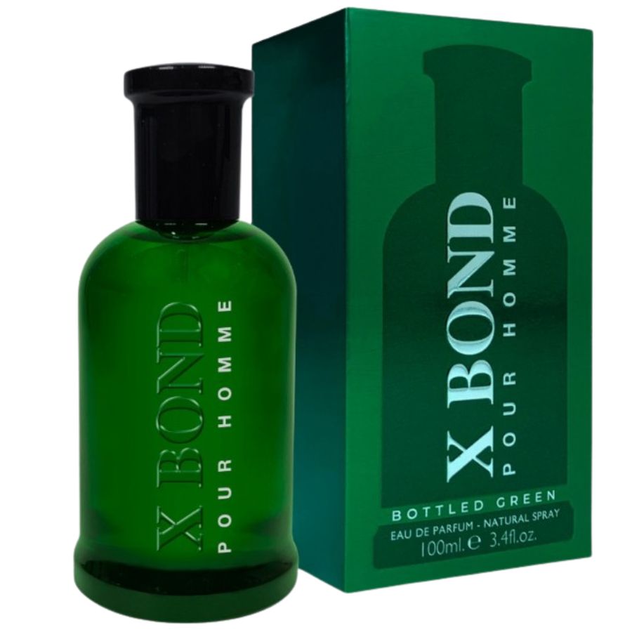 Louis Olivier X Bond Green men’s EDP 3.4 oz, green bottle