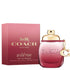 Coach Wild Rose perfume, 1.0 oz EDP spray, pink-burgundy bottle