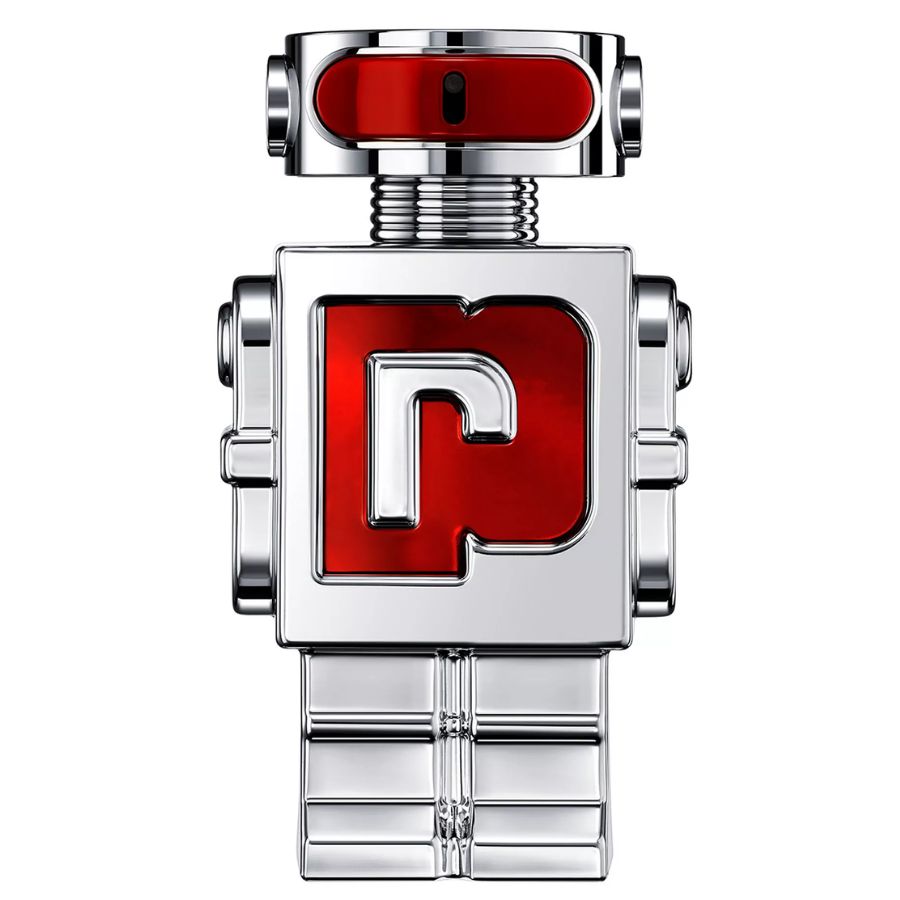 Paco Rabanne Phantom In Red Parfum para hombre en spray probador de 3,4 oz