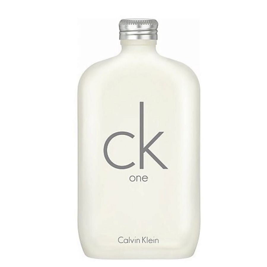 CK One de Calvin Klein EDT unisex en spray probador, frasco de 3,4 oz