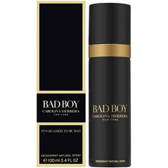 Bad Boy by Carolina Herrera for Men 3.4 oz DEO Spray