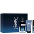 Y by Yves Saint Laurent for Men 3.4 oz EDP 3pc Gift Set with travel spray and shower gel
