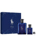 Polo Blue Parfum Ralph Lauren Men 4.2 oz gift set with 1.4 oz bottle