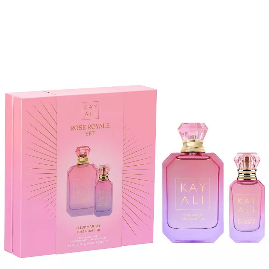 Fleur Majesty Rose Royale 31 Kayali women gift set 1.7 oz with mini