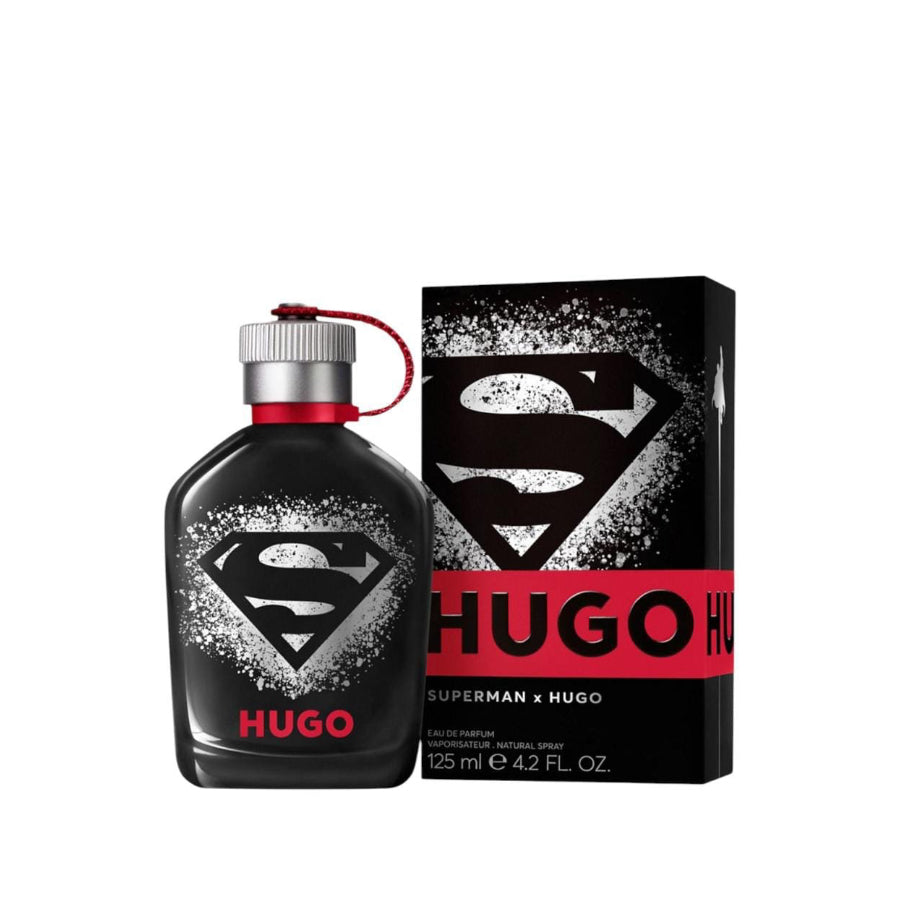 Hugo Mens X Superman by Hugo Boss 4.2 oz EDP black bottle