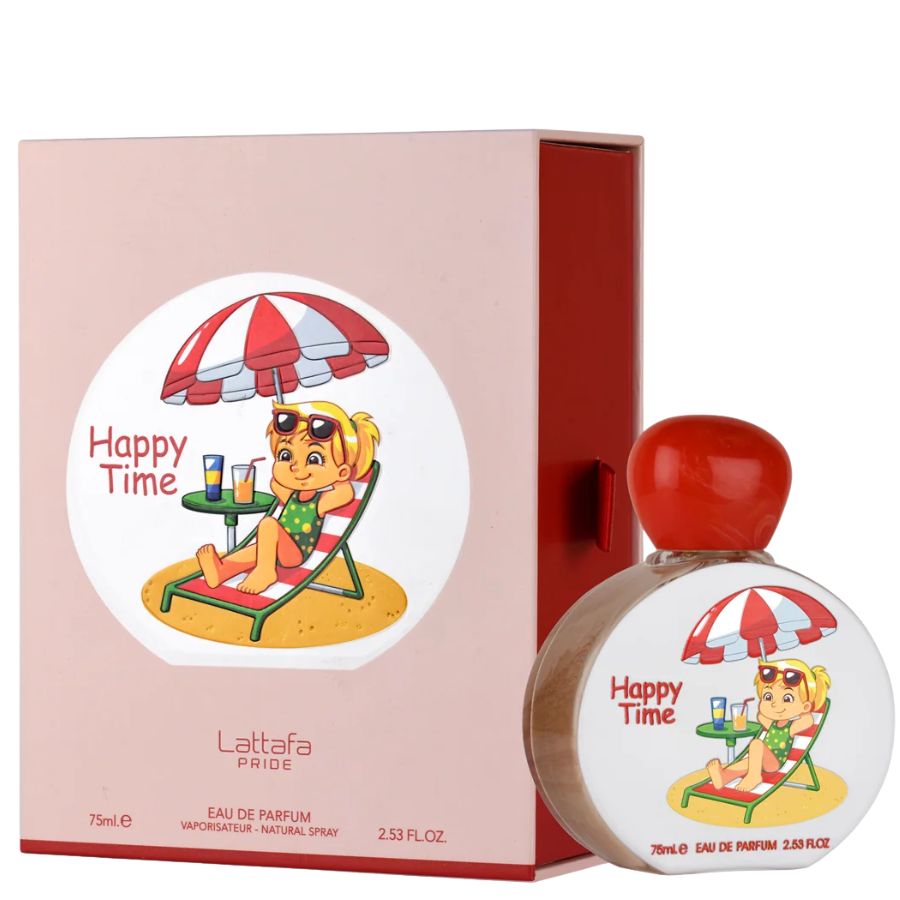 Happy Time by Lattafa kids EDP spray, 2.5 oz playful bottle