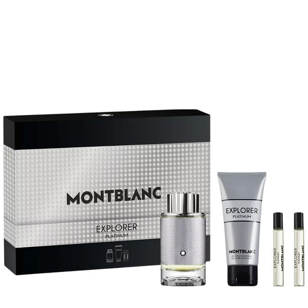 Explorer Platinum Montblanc Men 3.4 oz EDP Gift Set | PLA