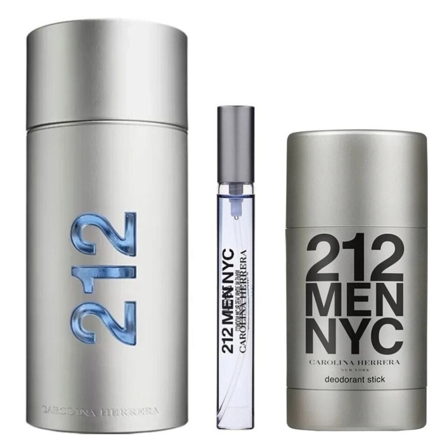 212 by Carolina Herrera men’s gift set with 3.4 oz EDT