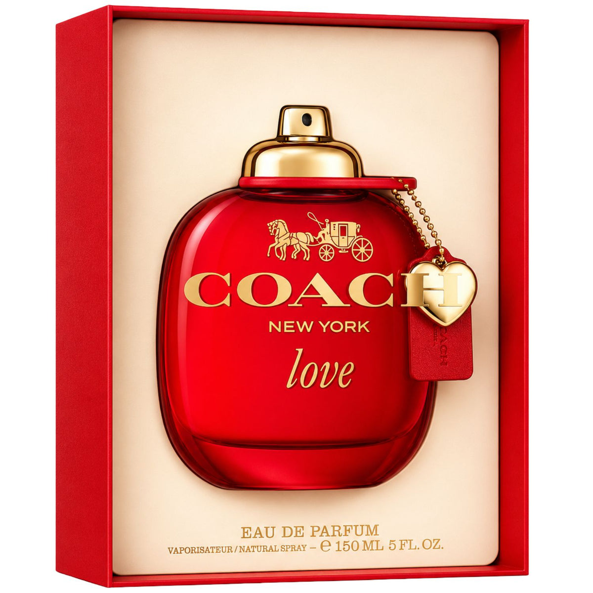 Coach Love by Coach EDP Spray for women red 5.0 oz bottle