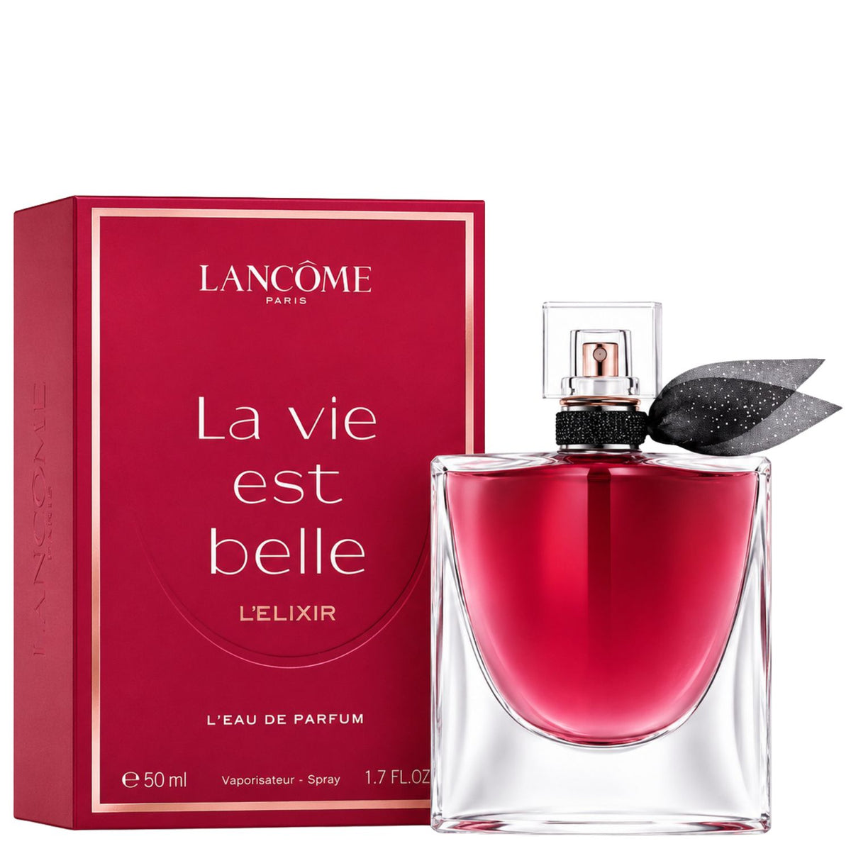 Lancôme La vie est belle L’Elixir perfume 1.7 oz crystal bottle