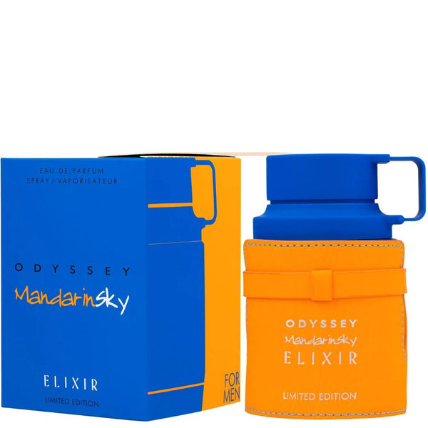 Odyssey Mandarin Sky Elixir Armaf perfume 3.4 oz EDP bottle